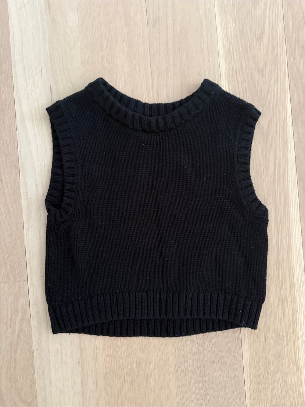 Zara Girls Sleeveless Crewneck Sweater Vest | Size 13-14